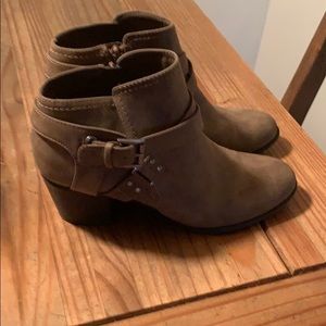 Leather boots